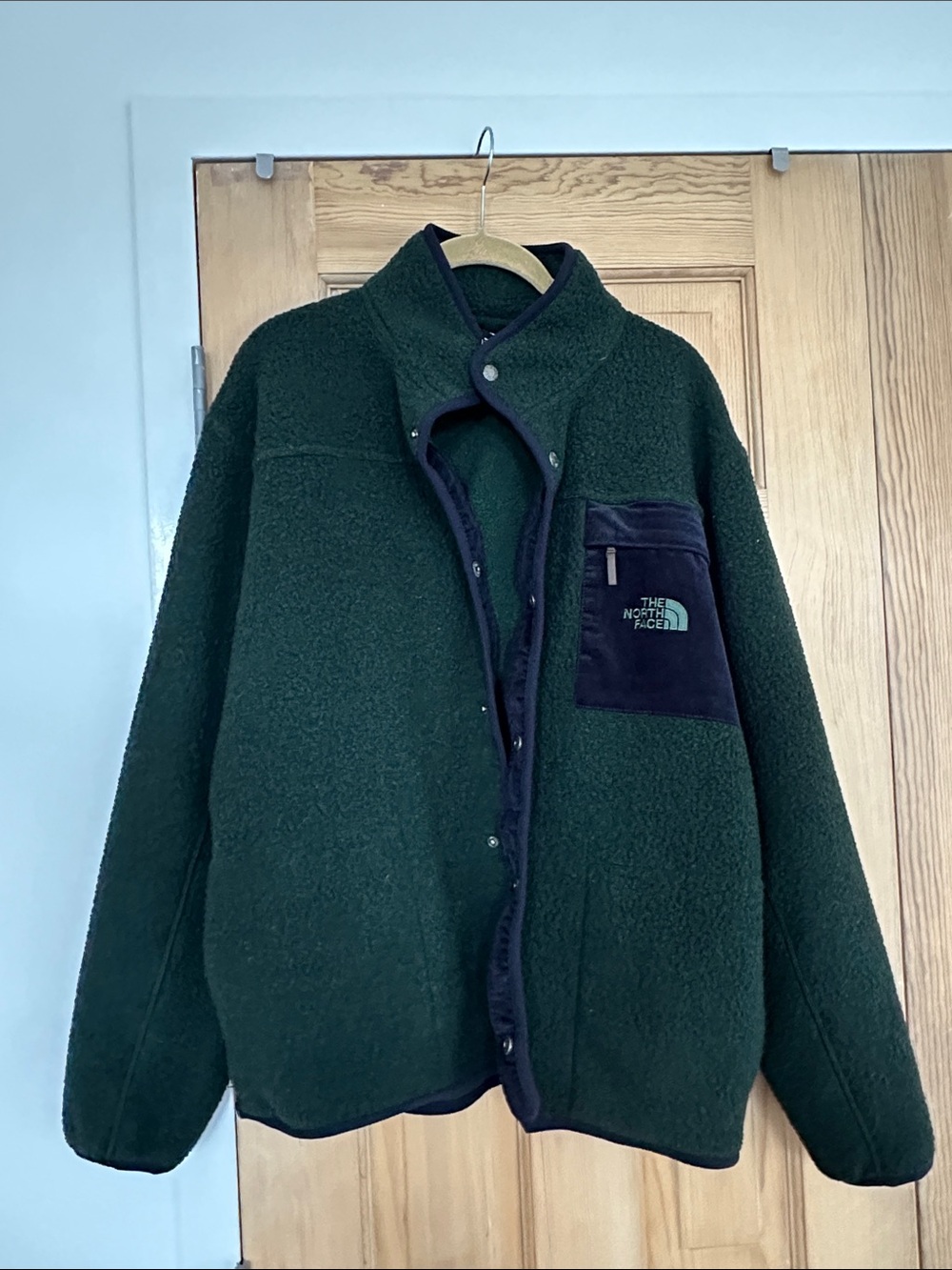 The North Face Men's Deep Green Fleece Performance Jacket